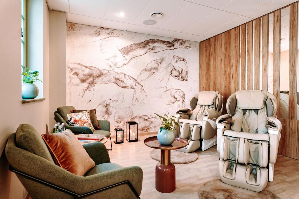Posezení v ubytování Hotel ETER