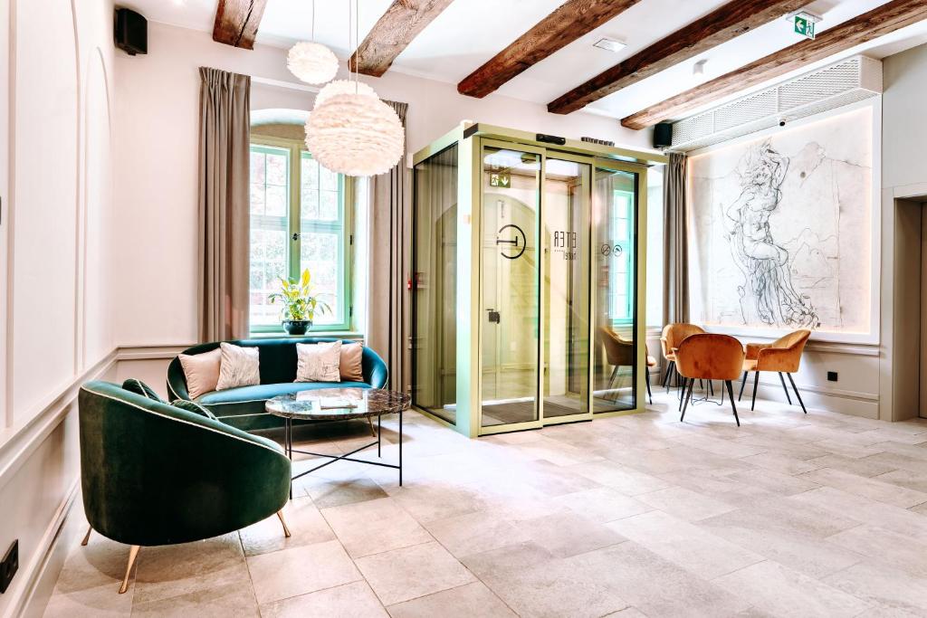 Posezení v ubytování Hotel ETER