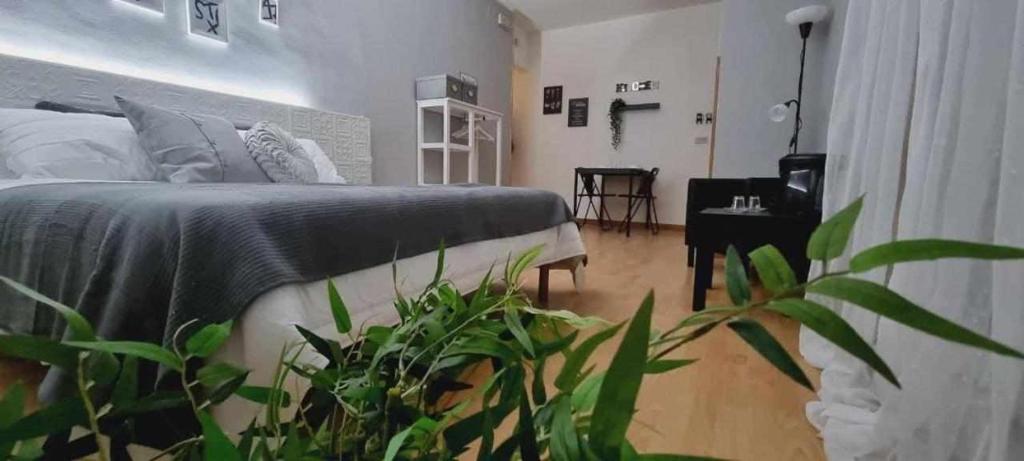 Posteľ alebo postele v izbe v ubytovaní Laura Home
