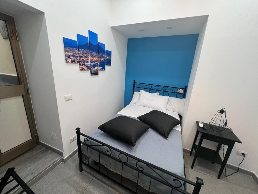 Posteľ alebo postele v izbe v ubytovaní Apartment in the Center