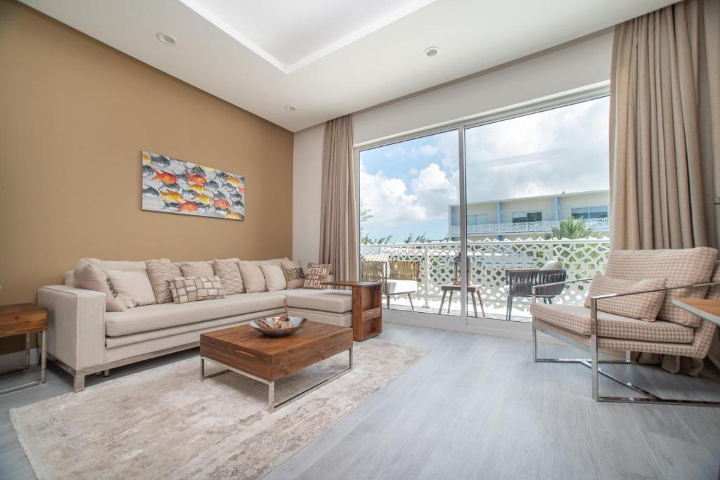 Luxury 1 bed apartment near Seven Mile Beach at The Grove - Villa Gypsy Soul - Apartamento Con Vista Al Jardín