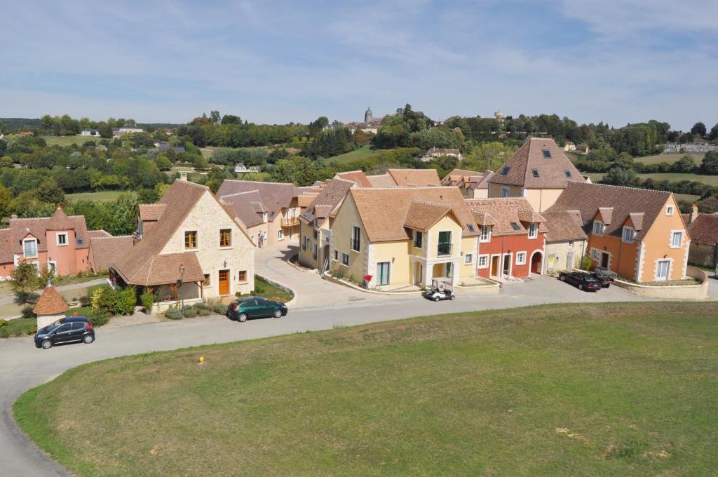 ベレームにあるLe Haut-Val Résidencesの住宅街の空中風景