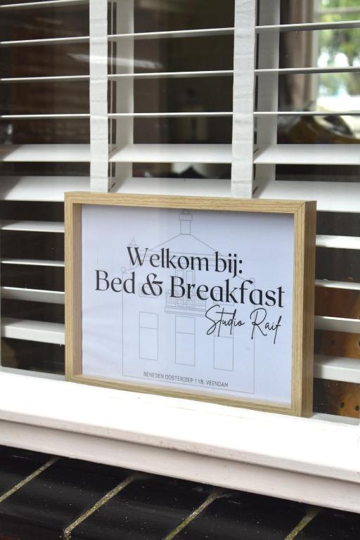 Fotografie z fotogalerie ubytování Bed en Breakfast Studio Raif - Authentiek en sfeervol overnachten v destinaci Veendam