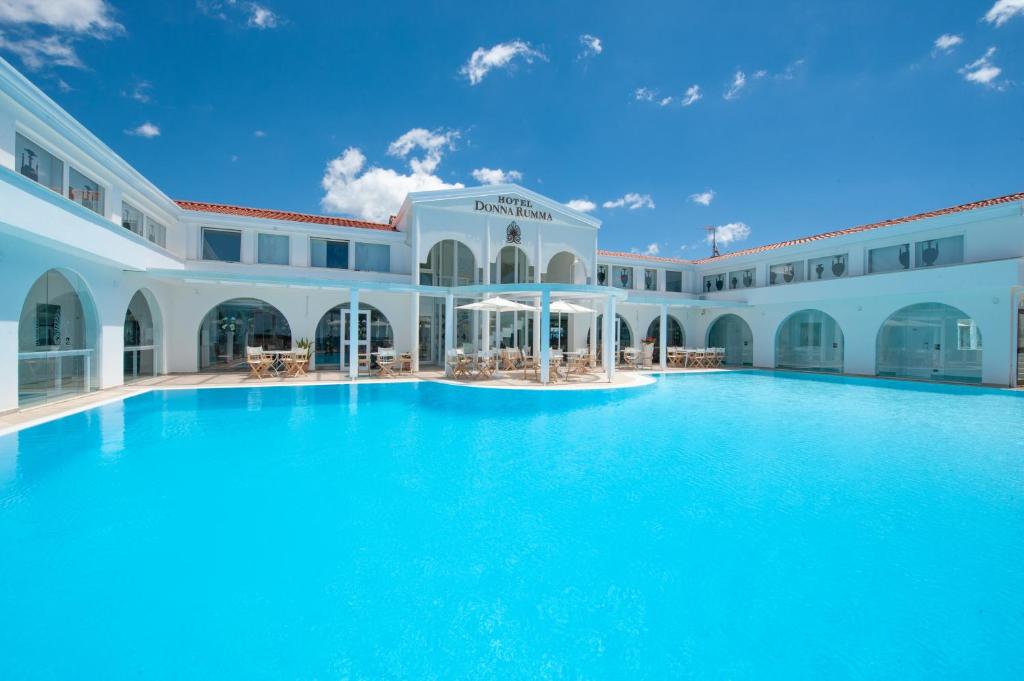 The swimming pool at or close to Donnarumma Hotel