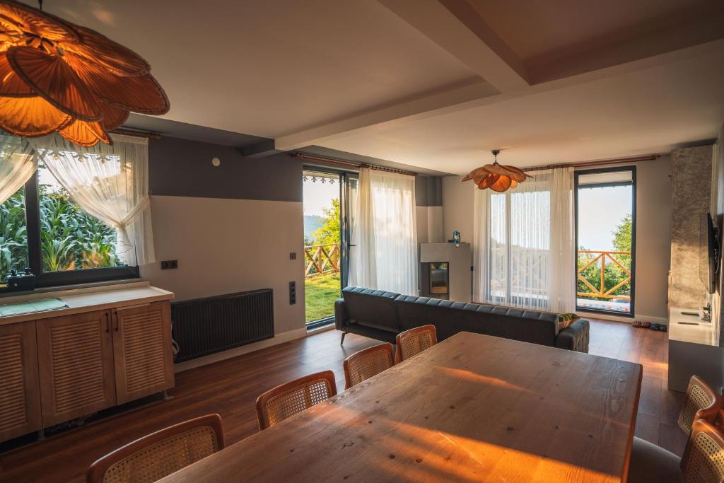 Posezení v ubytování Blacksea Dream House