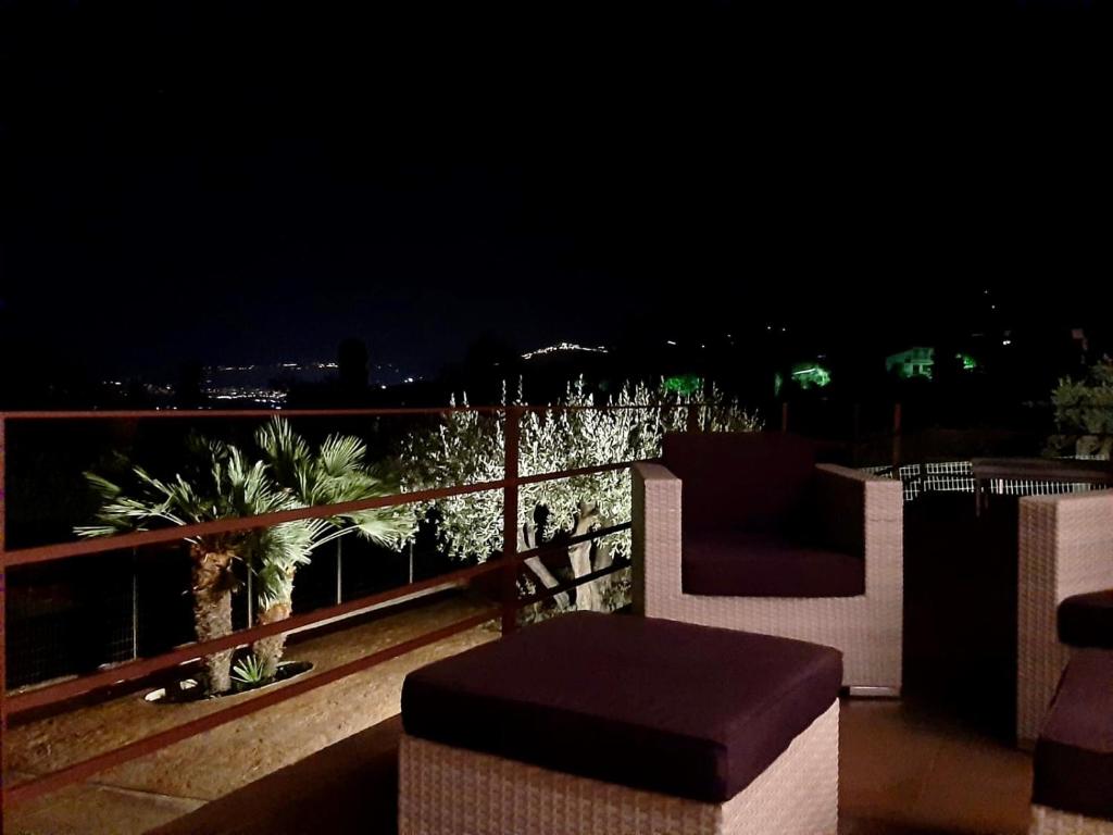 Balkon lub taras w obiekcie RELAIS COUNTRY HOUSE - TERRACE on AEOLIAN ISLANDS
