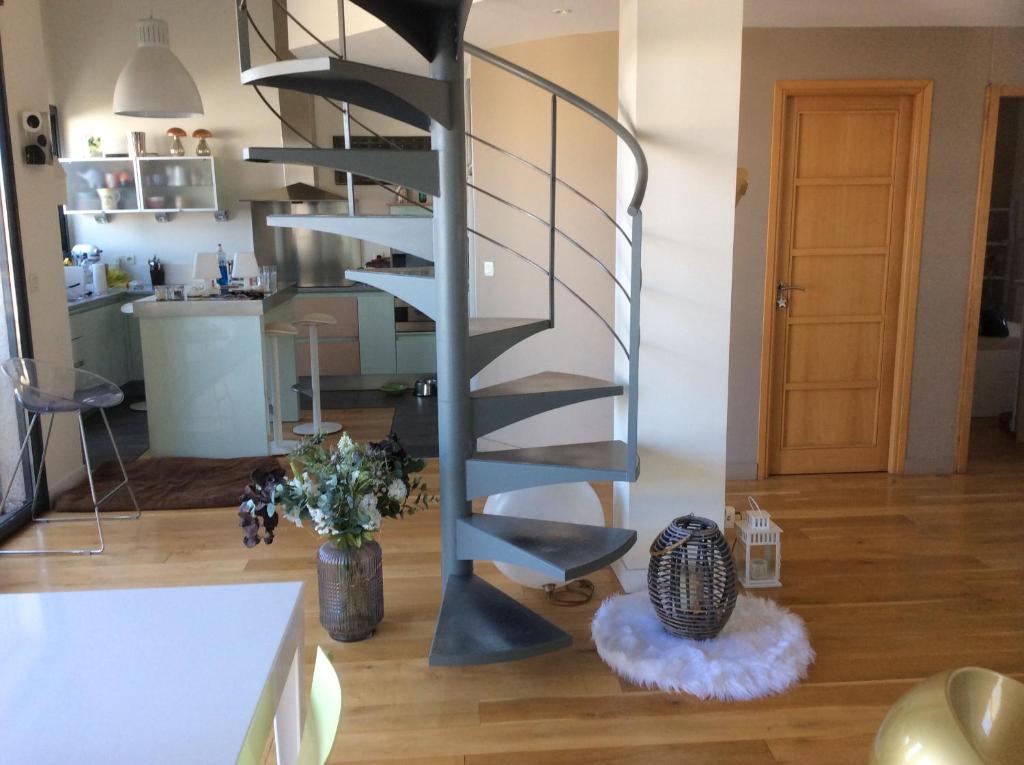 Kuchyň nebo kuchyňský kout v ubytování Duplex 105 m2 vue mer, terrasse 30m2