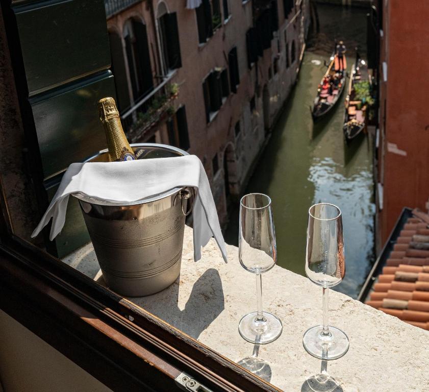 Nápoje v ubytování Hotel Bella Venezia
