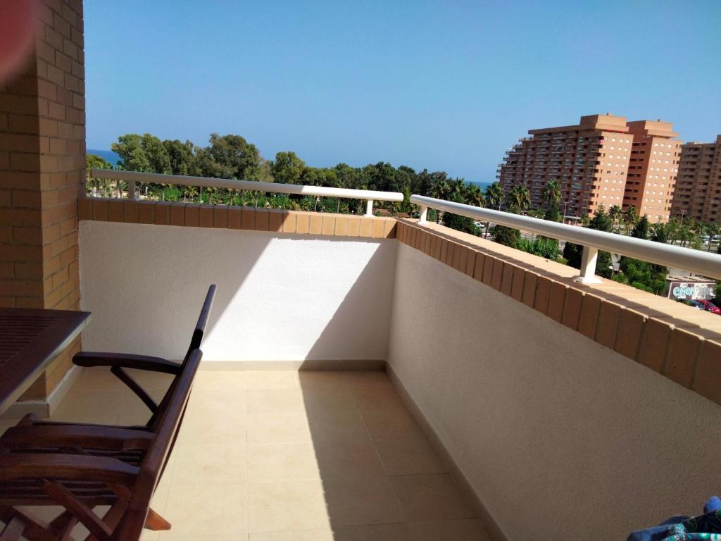 A balcony or terrace at Confort y Relax
