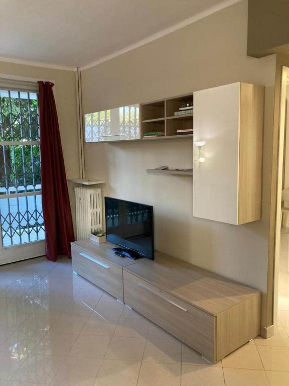 Kuchyň nebo kuchyňský kout v ubytování Apartment "Borgo Olivetti"