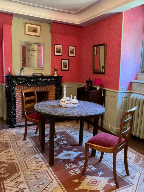 Posezení v ubytování Château de Contay Guesthouse - 1753
