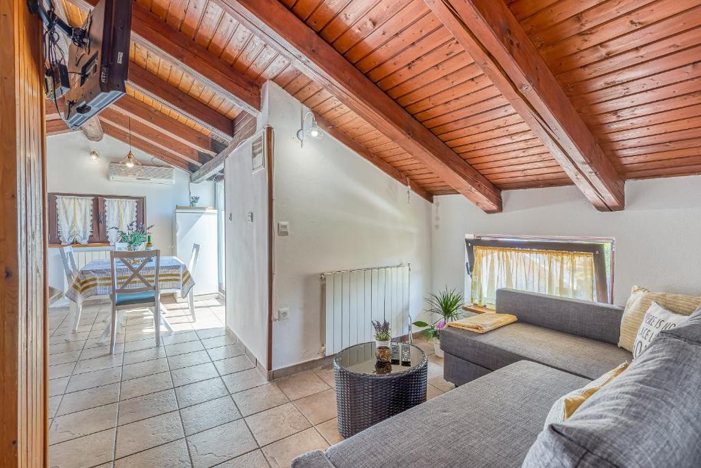 Posezení v ubytování Apartman Marko in Tar