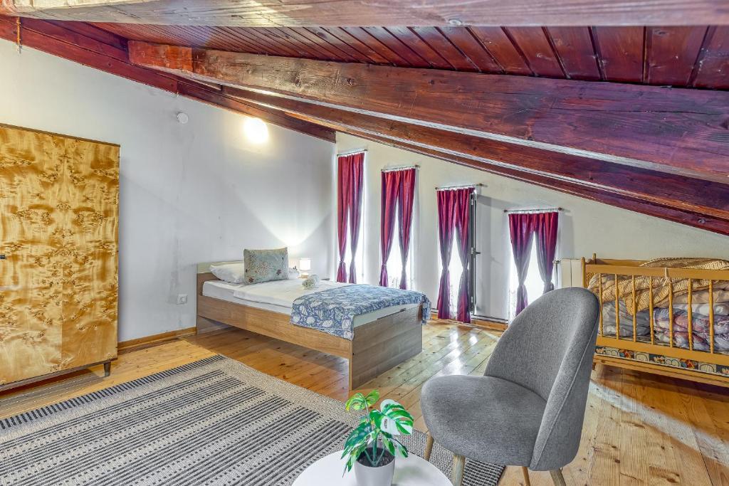 Posezení v ubytování Apartman Marko in Tar