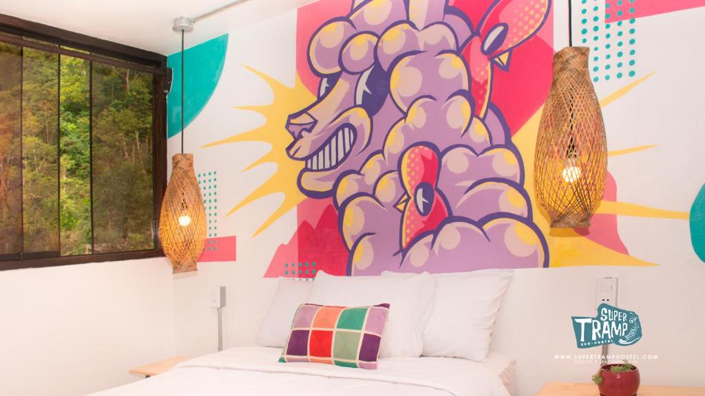 Setusvæði á Supertramp Hostel Machupicchu