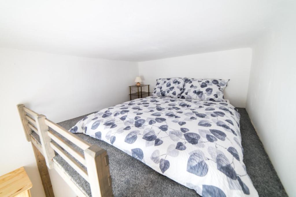 Postel nebo postele na pokoji v ubytování Apartmán Gabrielova