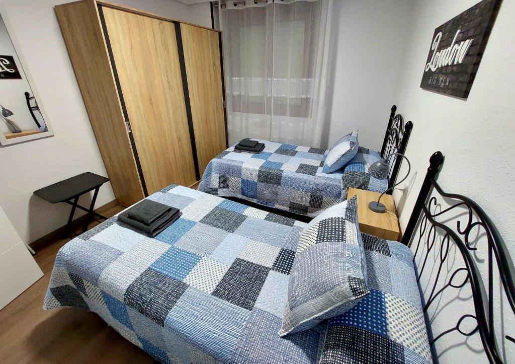 Postel nebo postele na pokoji v ubytování Piso El Prau