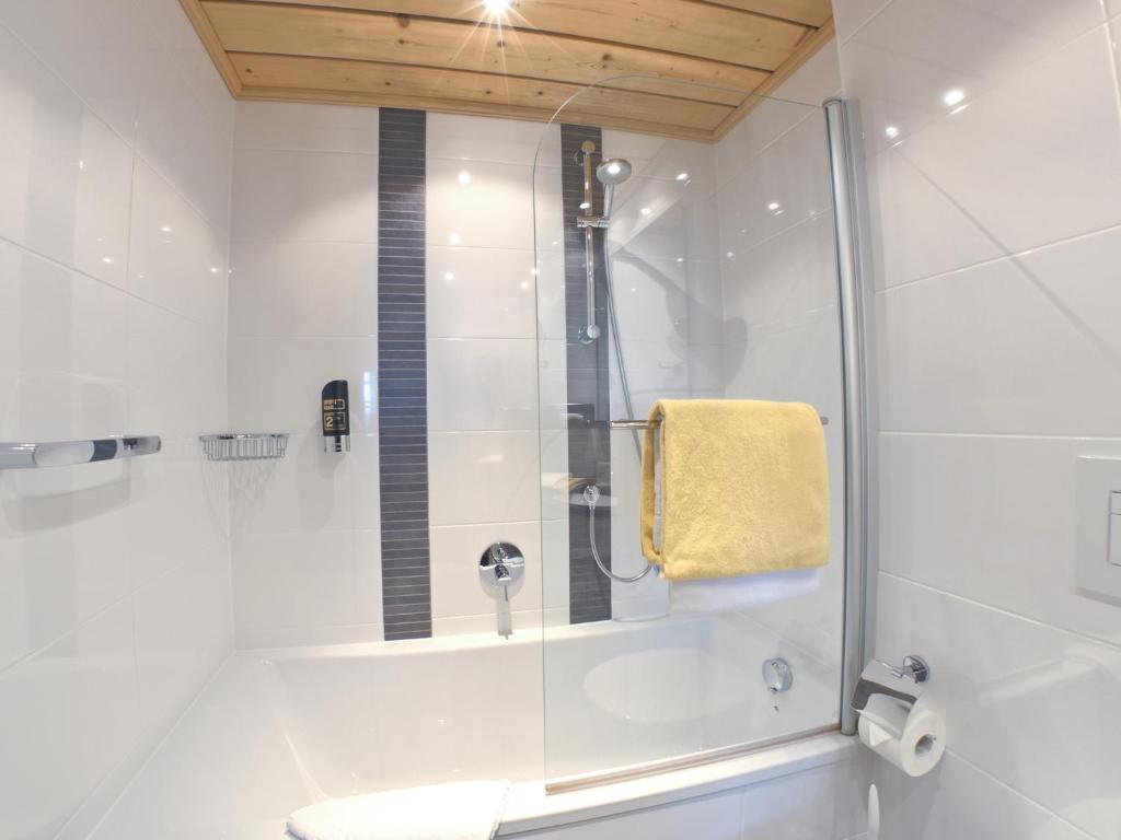 Koupelna v ubytování Hotel Grüner Baum
