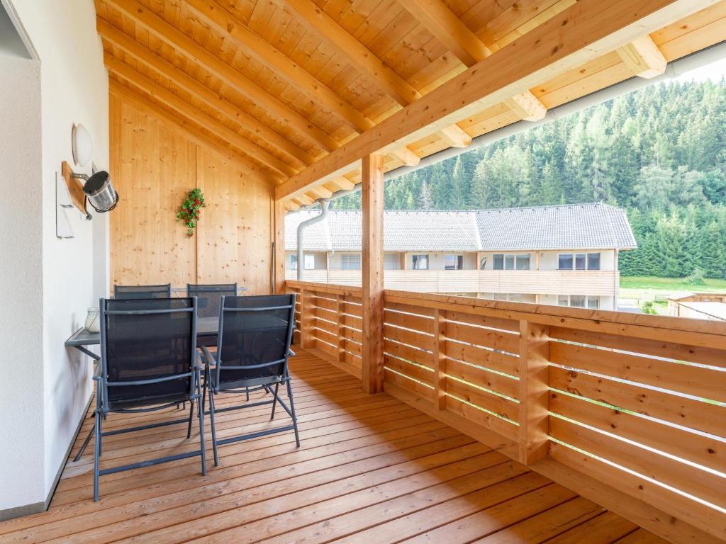 Balkón nebo terasa v ubytování Lungau Residence