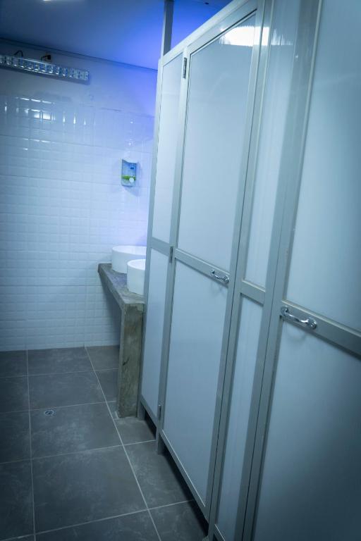 Koupelna v ubytování Casa Kutimuy
