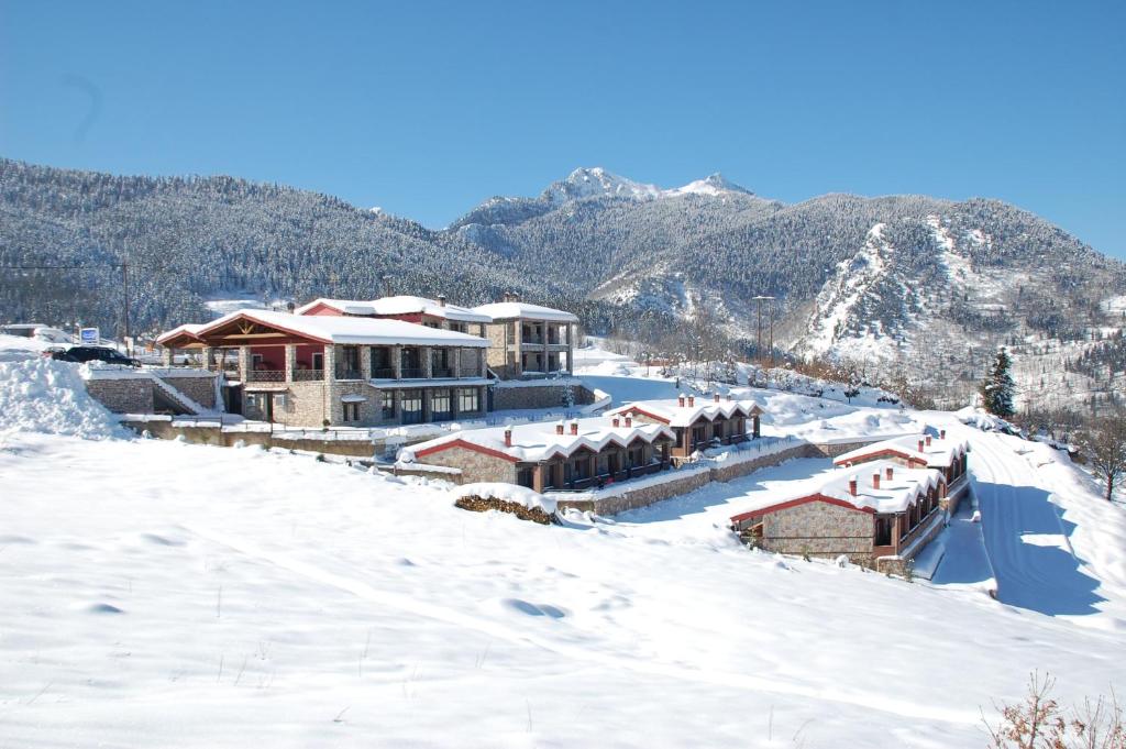 Ipsivaton Mountain Resort v zime