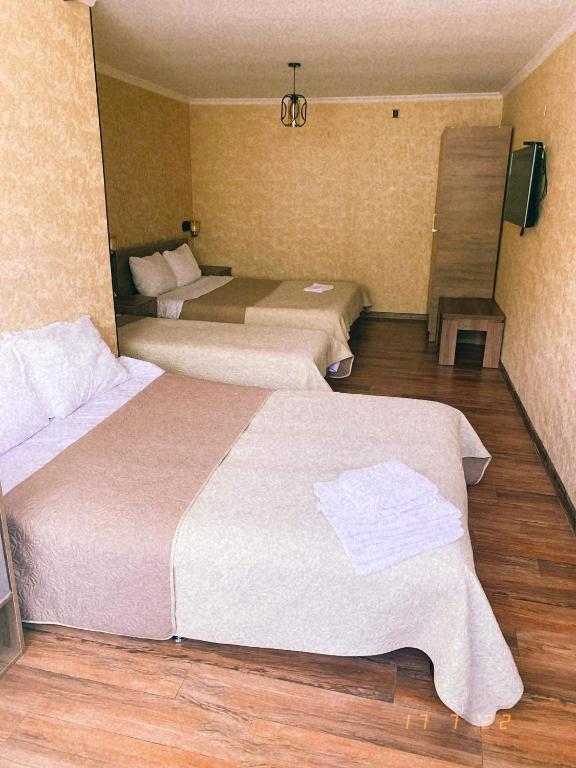 Postel nebo postele na pokoji v ubytování House Lia