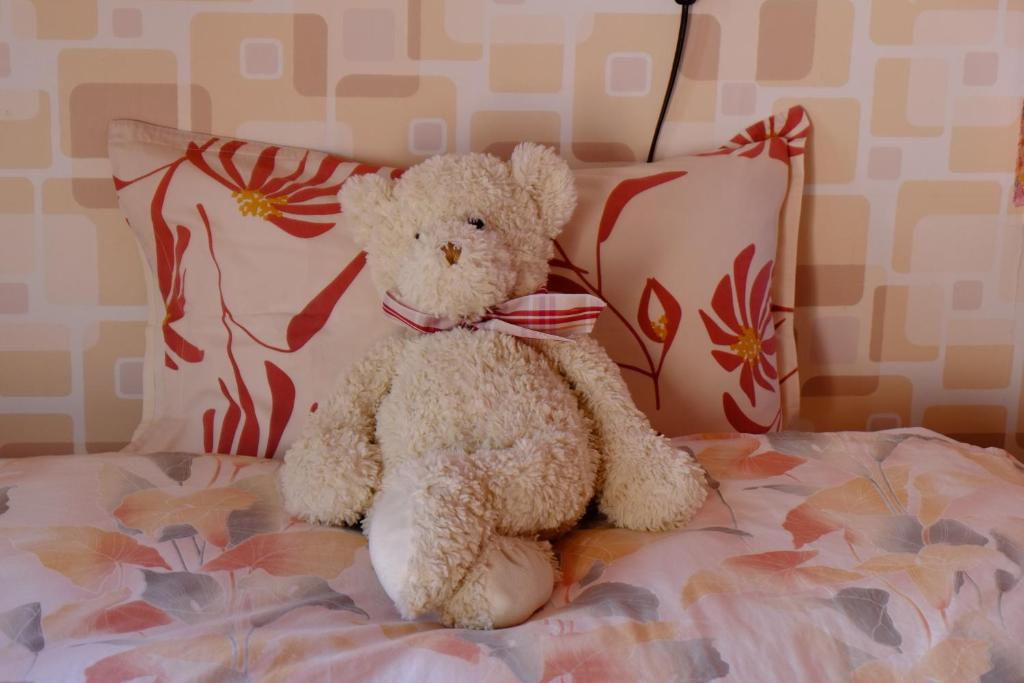 Postel nebo postele na pokoji v ubytování La Posada