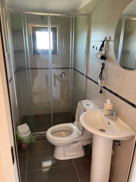 Łazienka w obiekcie Hotel Villa Ballkan