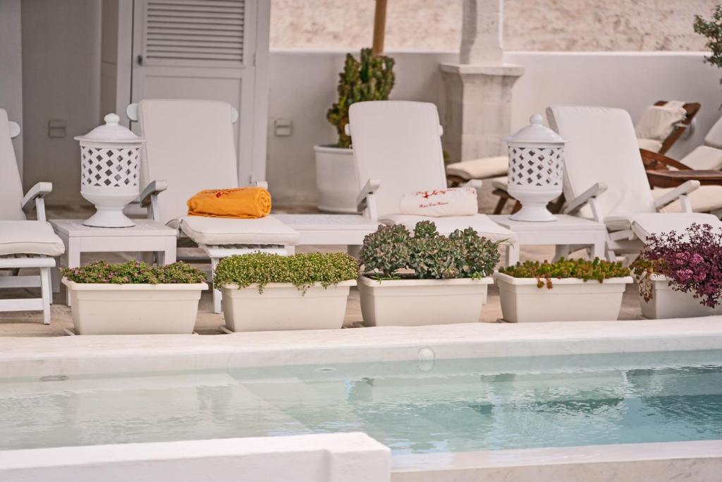 Piscina a Relais Corte Palmieri & Il Chiostro - Residenza d'epoca o a prop