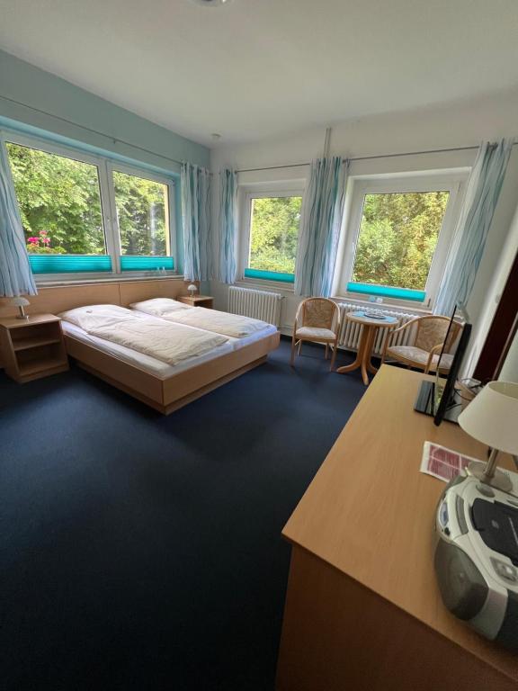 Gästehaus Niederhof - Quarto Duplo Com Vista Para O Jardim