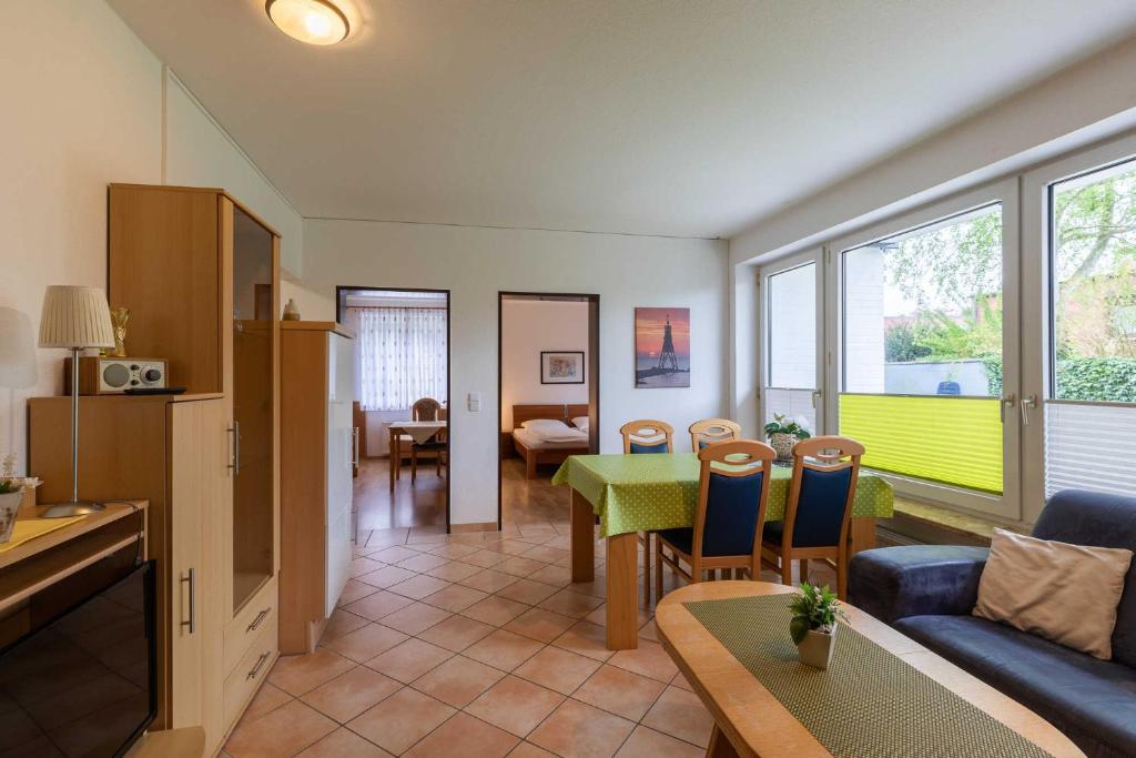 Χώρος καθιστικού στο Haus Windböe, Wohnung 1