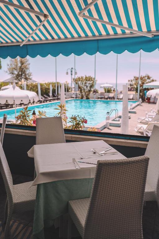 Bazén v ubytování Hotel Monaco & Quisisana nebo v jeho okolí