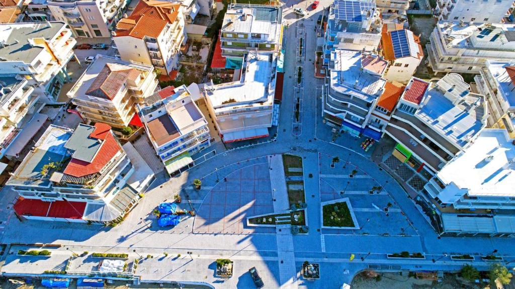 A general view of Peréa or a view of the city taken from Az apartmant