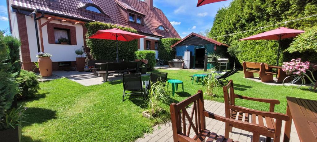 Zahrada ubytování PROMYK - Apartamenty & Pokoje - dla dorosłych