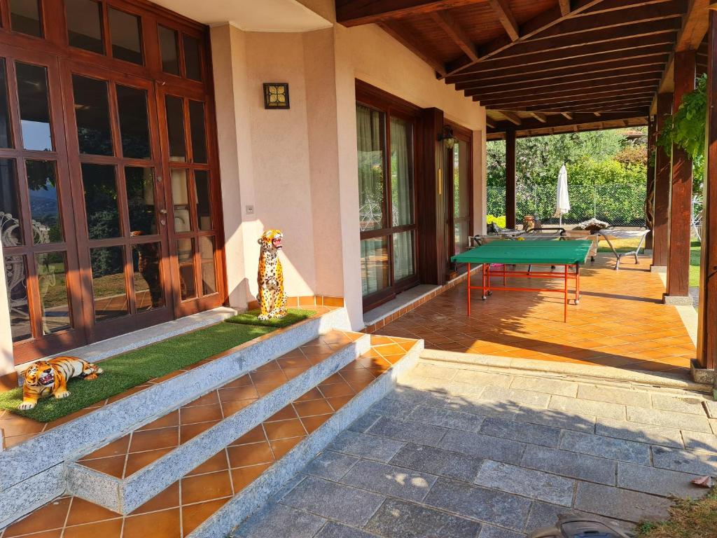 Zahrada ubytování B&B Margot