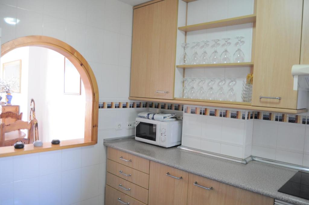 Kuchnia lub aneks kuchenny w obiekcie El Mirador de Estepona