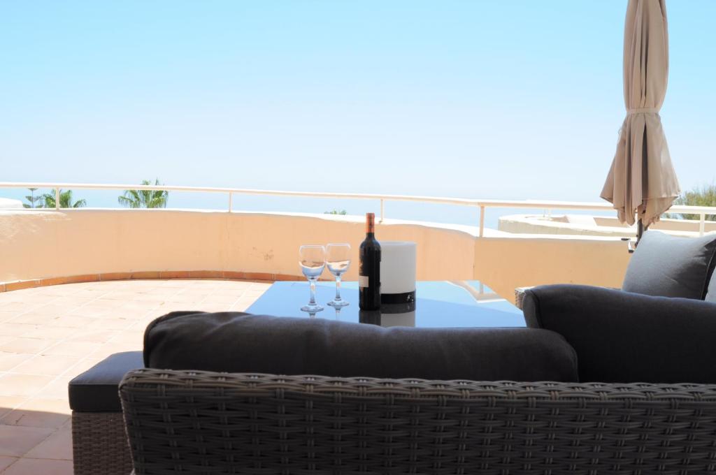 Balkon lub taras w obiekcie El Mirador de Estepona