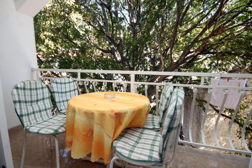 Balkón alebo terasa v ubytovaní Apartments by the sea Drvenik Donja vala, Makarska - 6658