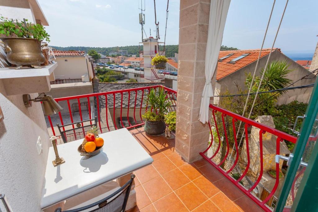 Balkón nebo terasa v ubytování Apartments and rooms with WiFi Makarska - 11063