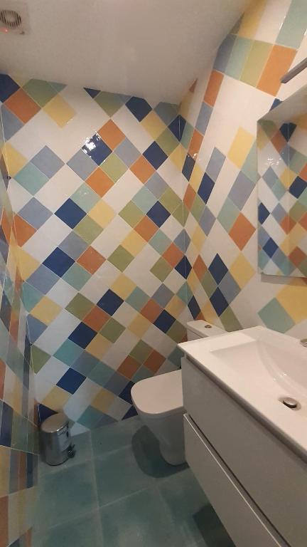 Kúpeľňa v ubytovaní Apartamento CampoMar