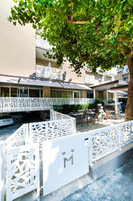 Balkón nebo terasa v ubytování Mantovani Hotel Murano & Mariù