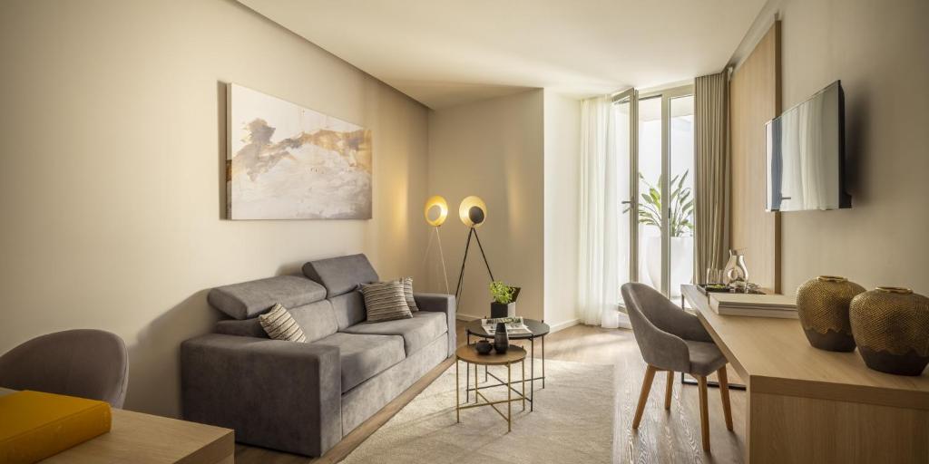 Posezení v ubytování Aminess Laurel Khalani Hotel