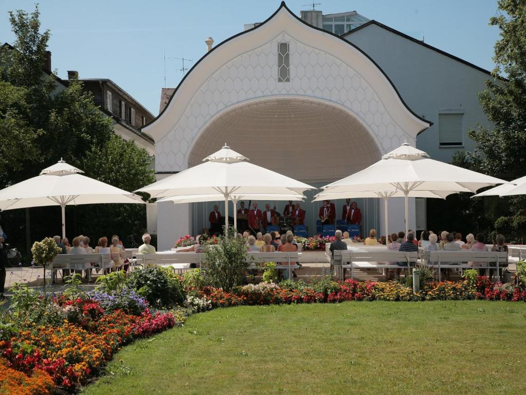Zahrada ubytování Kurhotel Eichwaldeck