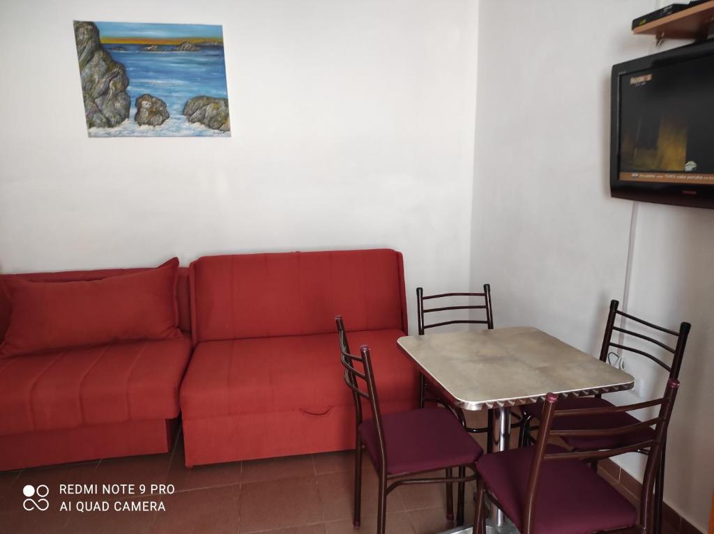 Posezení v ubytování Apartmani Grozdanic Canj