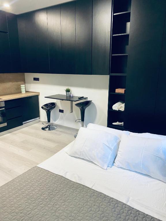 Postel nebo postele na pokoji v ubytování Sweet Apartment