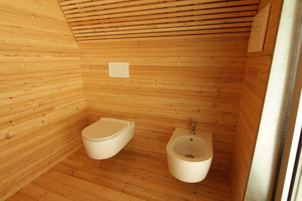 Koupelna v ubytování LILELO - Little Leisure Lodge