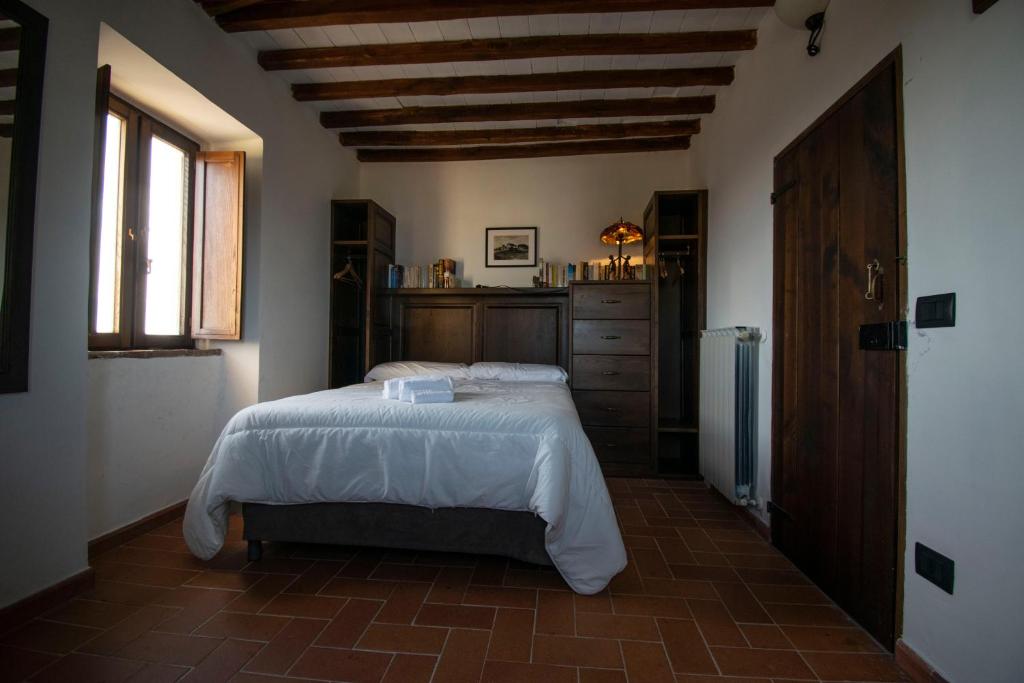 Letto o letti in una camera di Convento dei Cappuccini
