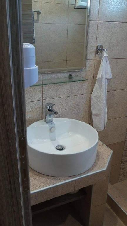 Koupelna v ubytování House Roula
