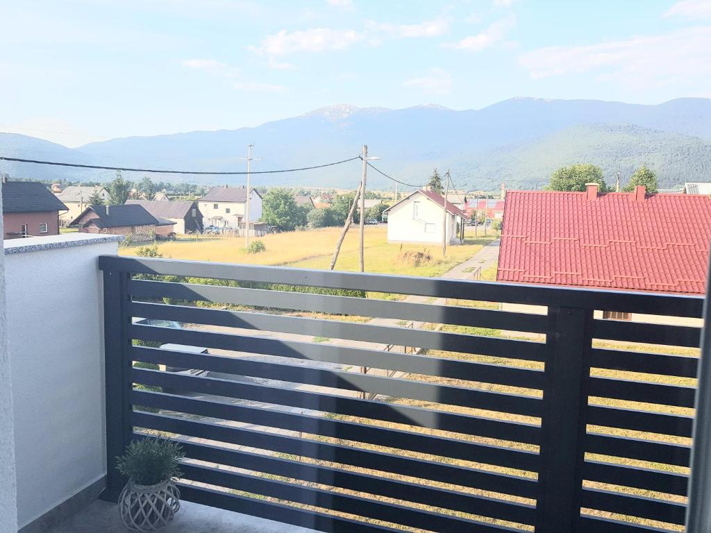 Výhľad na hory alebo výhľad na hory priamo z penziónu