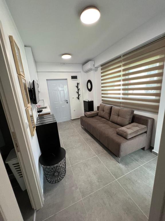 Część wypoczynkowa w obiekcie Apartments M, Kallikratia