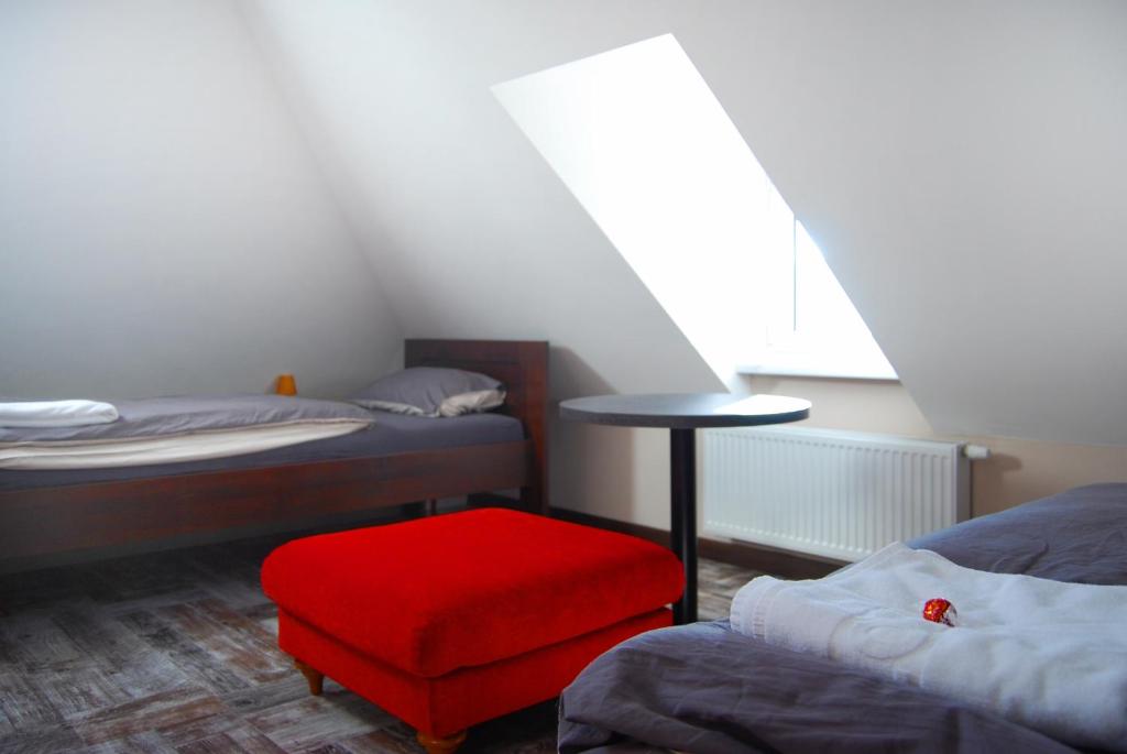 Postel nebo postele na pokoji v ubytování BnB Comfort Guesthouse Olten - Lostorf